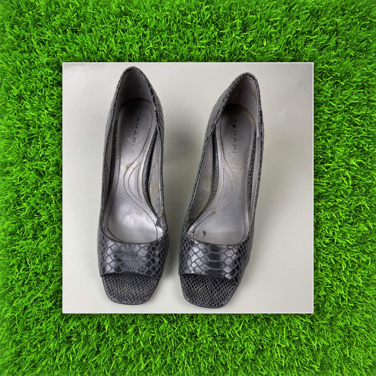 Tahari Open Toe Pumps Size 7.5