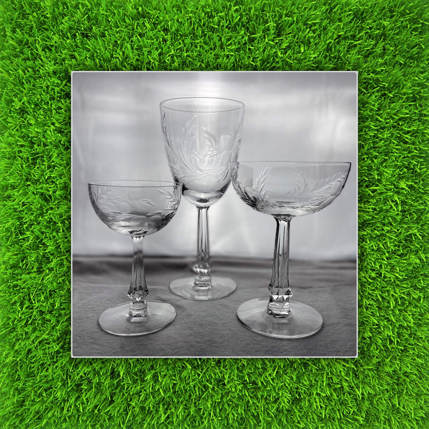 Tiffin-Franciscan "Catherine" Stemware Set - PICK UP ONLY