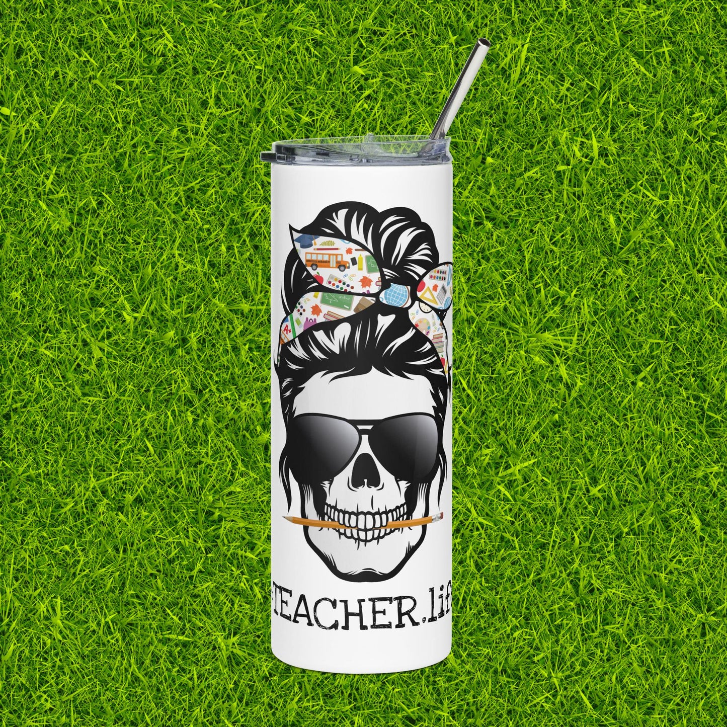 Stainless steel tumbler | #TEACHER.life 1