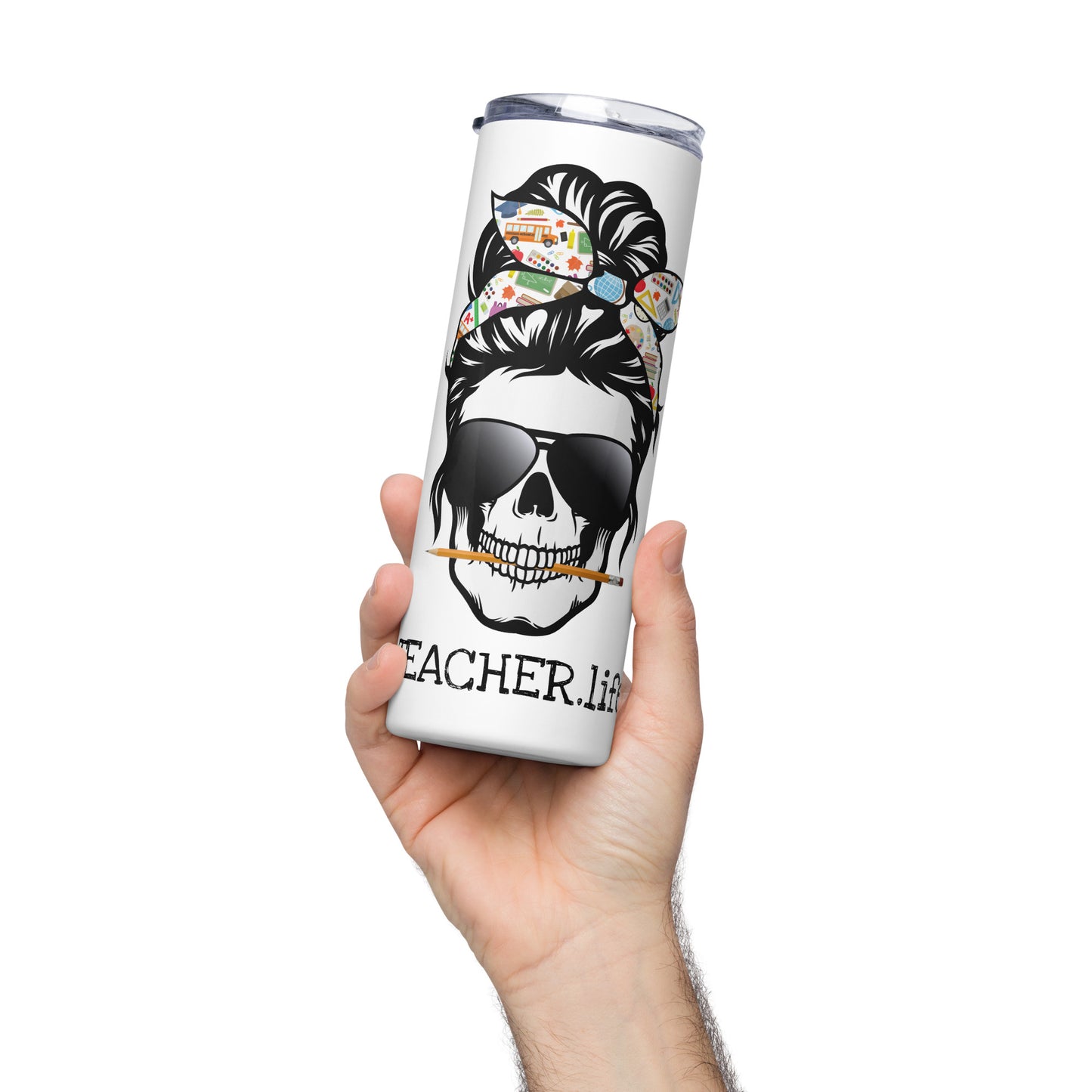 Stainless steel tumbler | #TEACHER.life 1
