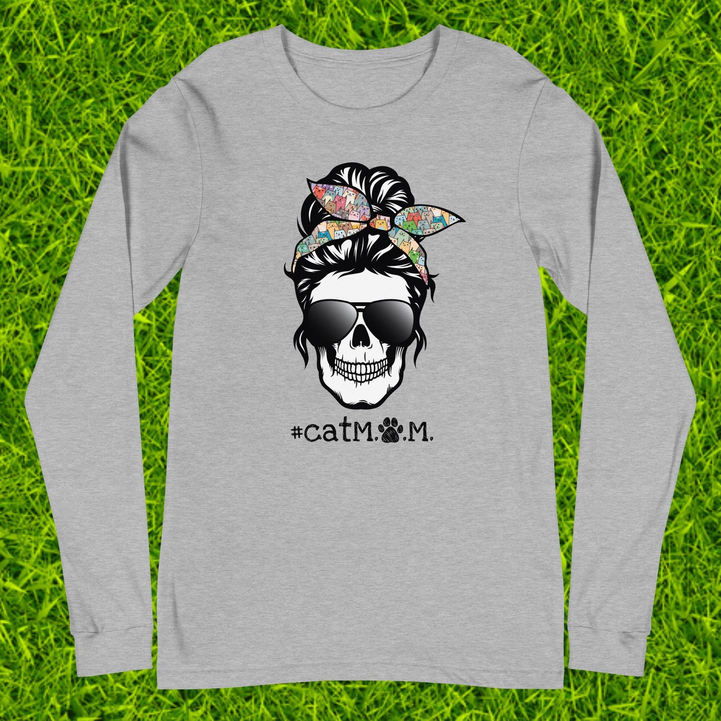 Unisex Long Sleeve Tee | #catM.O.M.