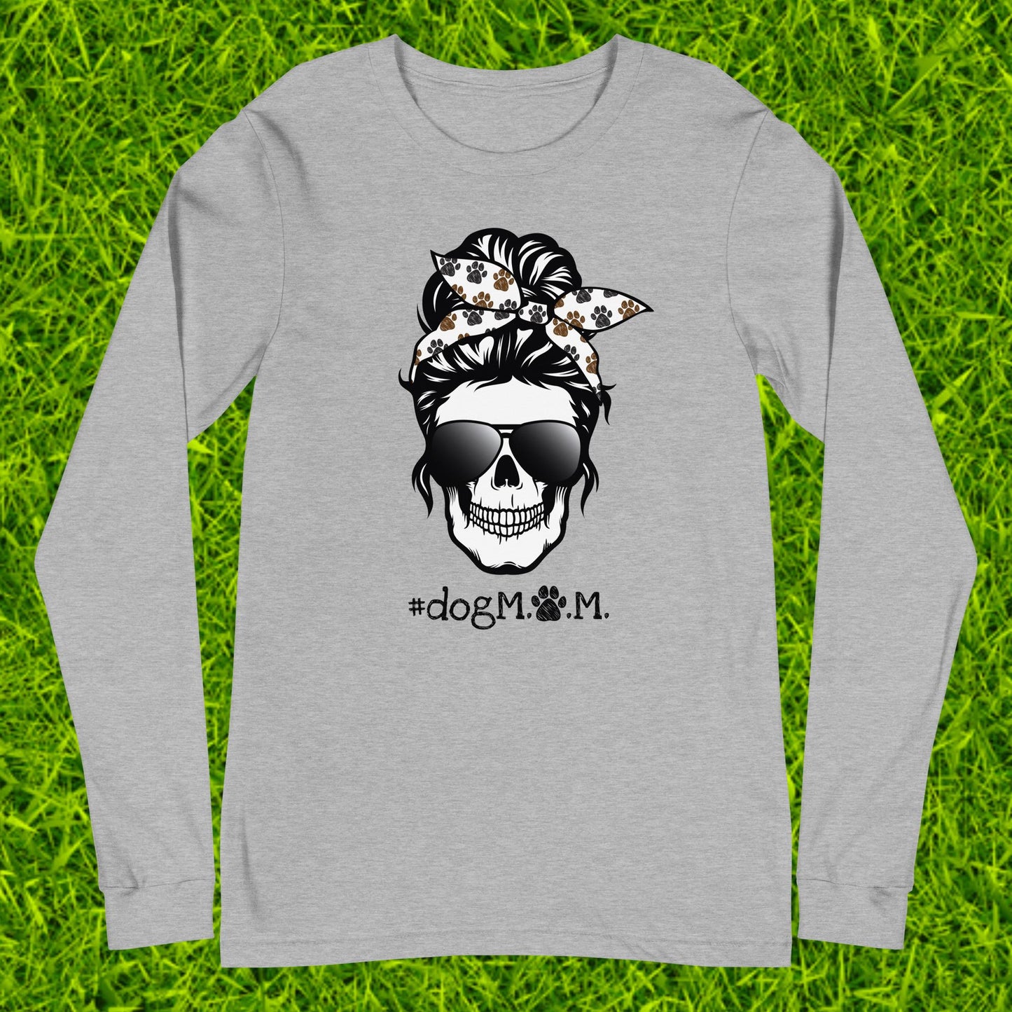 Unisex Long Sleeve Tee | #dogM.O.M. 1