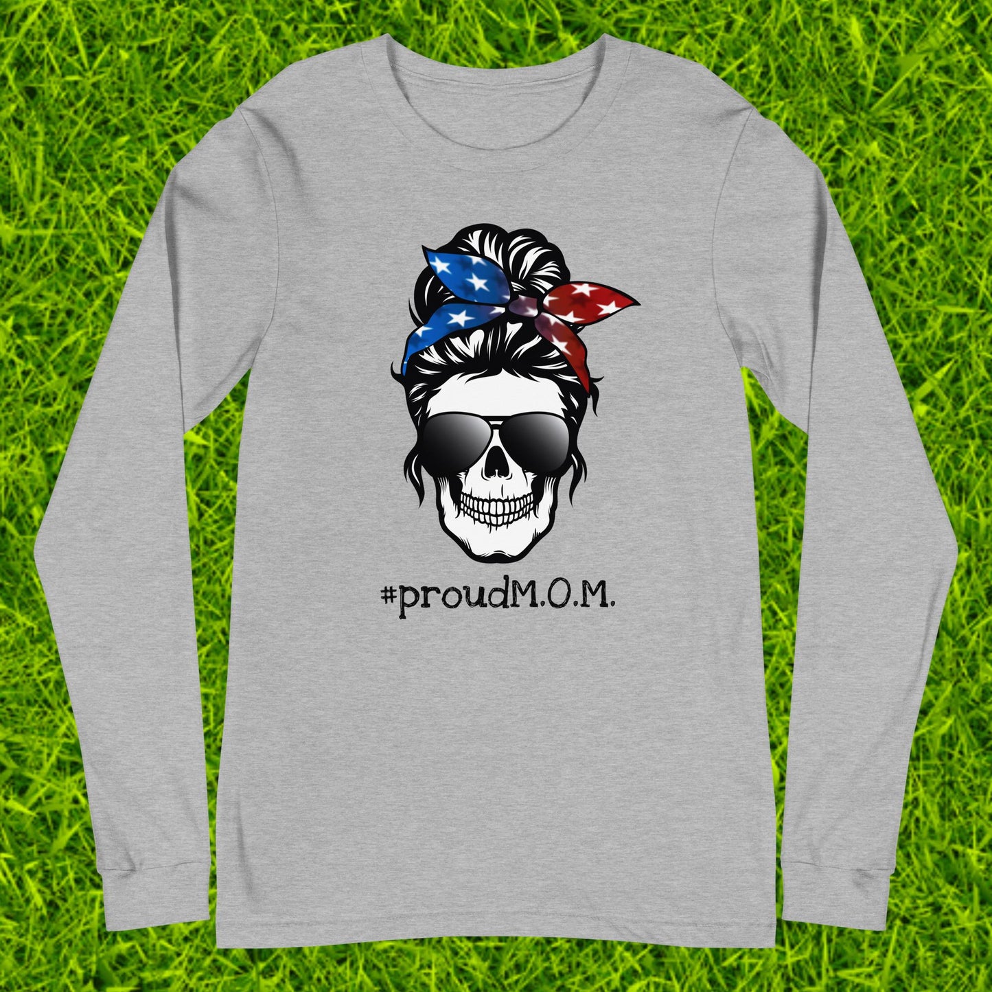 Unisex Long Sleeve Tee | #proudM.O.M. 2