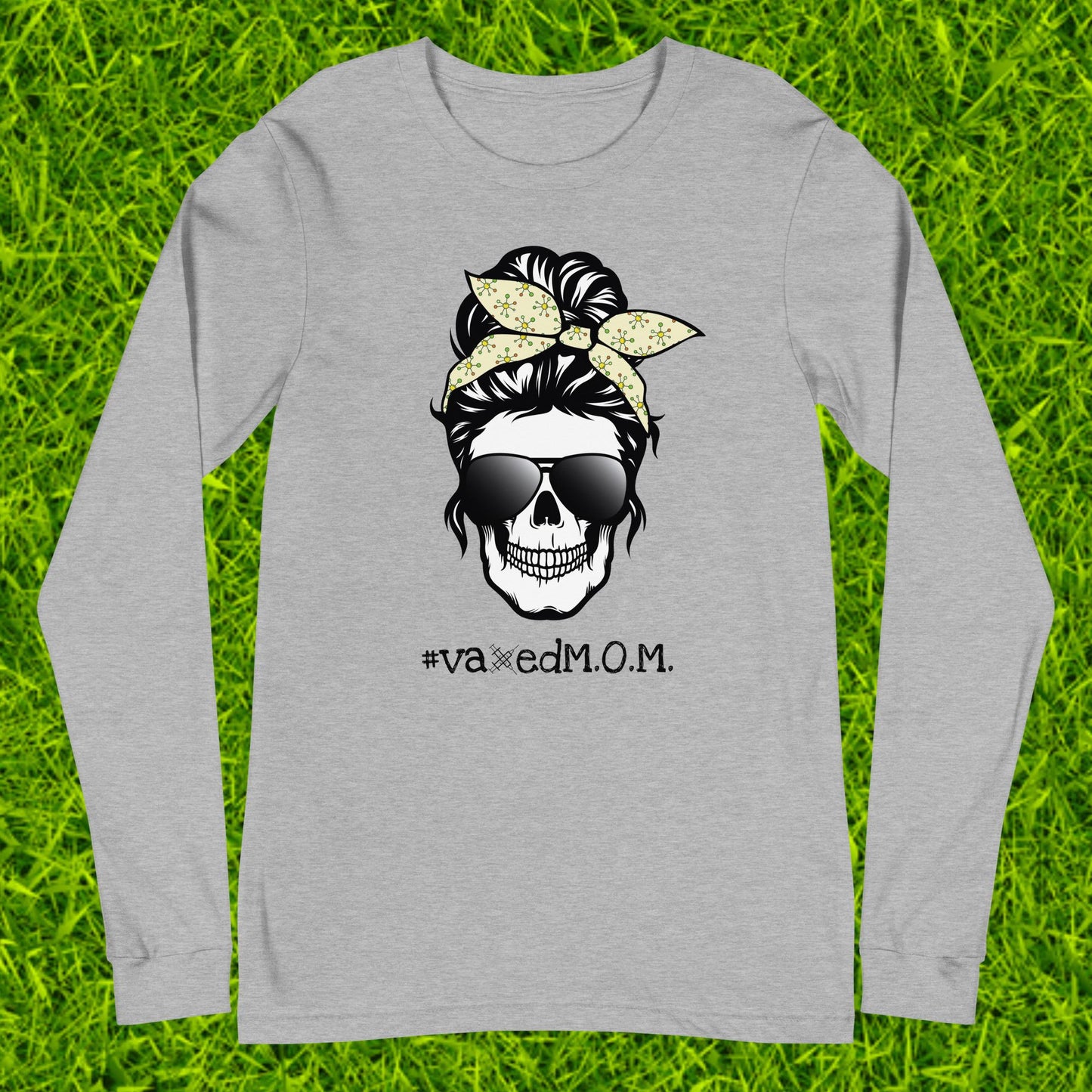 Unisex Long Sleeve Tee | #vaxedM.O.M.