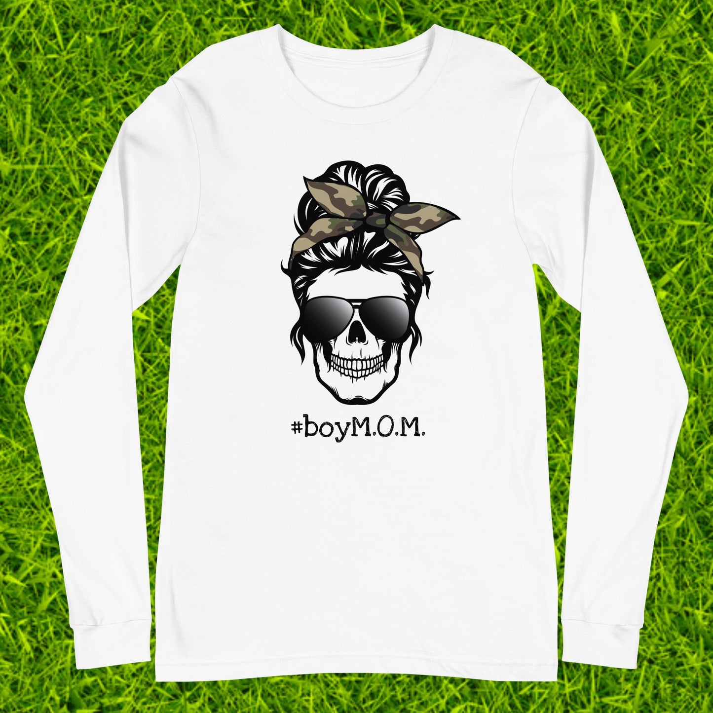 Unisex Long Sleeve Tee | #boyM.O.M. 1