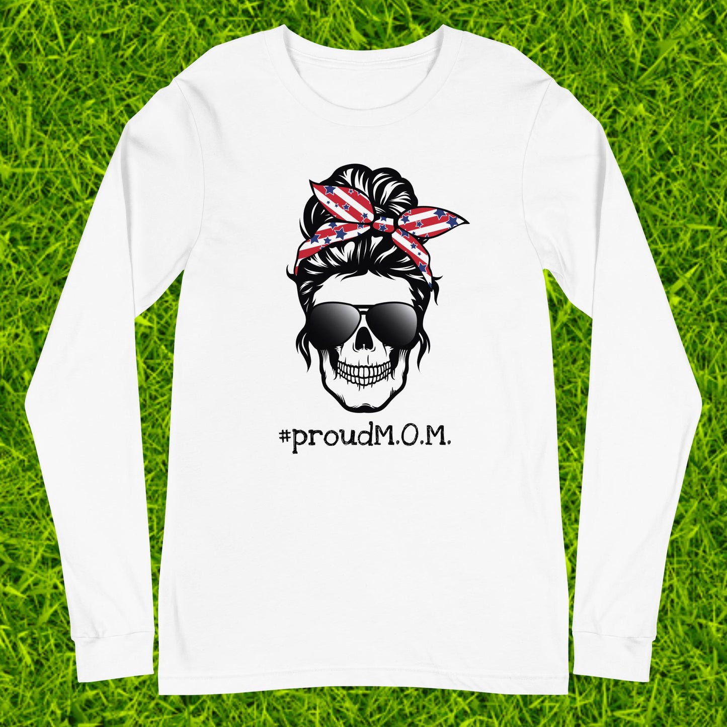 Unisex Long Sleeve Tee | #proudM.O.M. 1