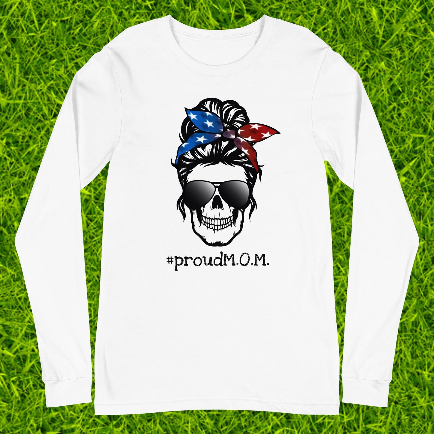 Unisex Long Sleeve Tee | #proudM.O.M. 2