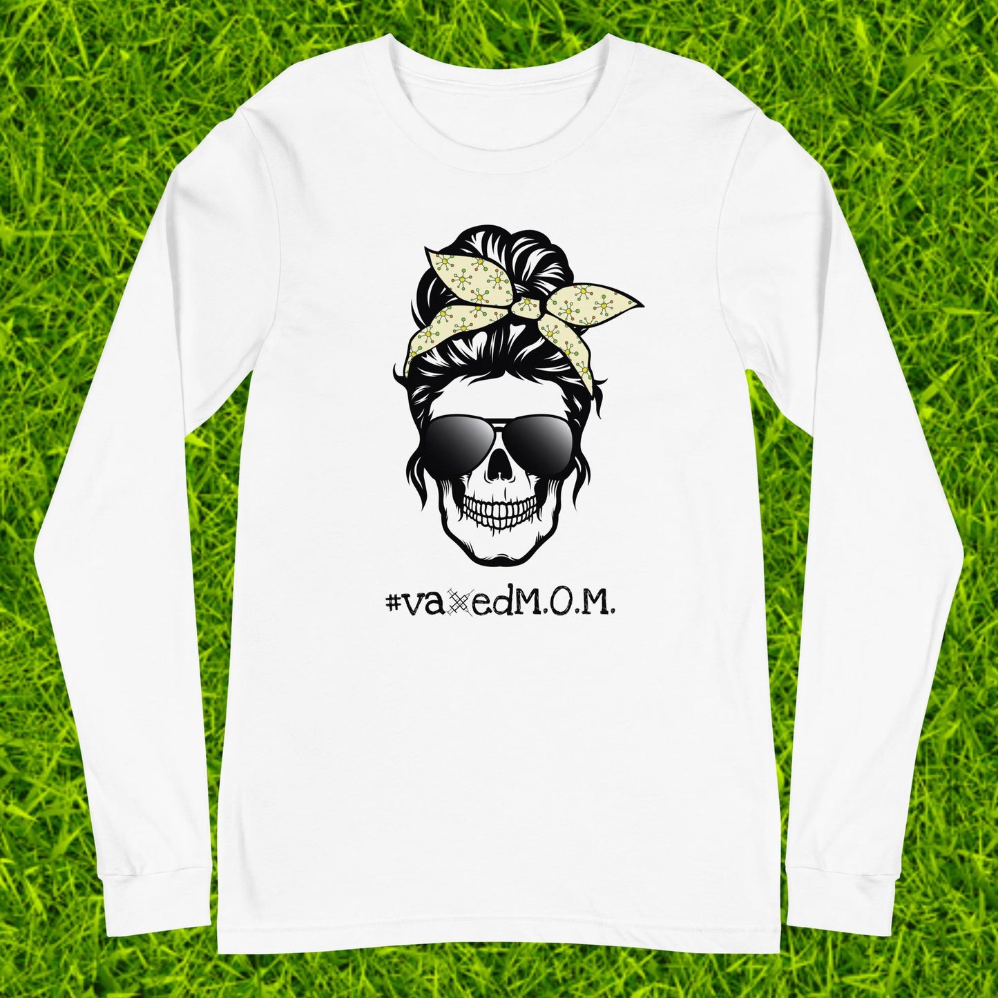Unisex Long Sleeve Tee | #vaxedM.O.M.