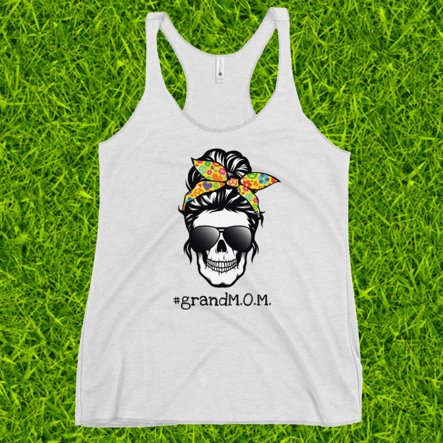 Women's Racerback Tank | #grandM.O.M.