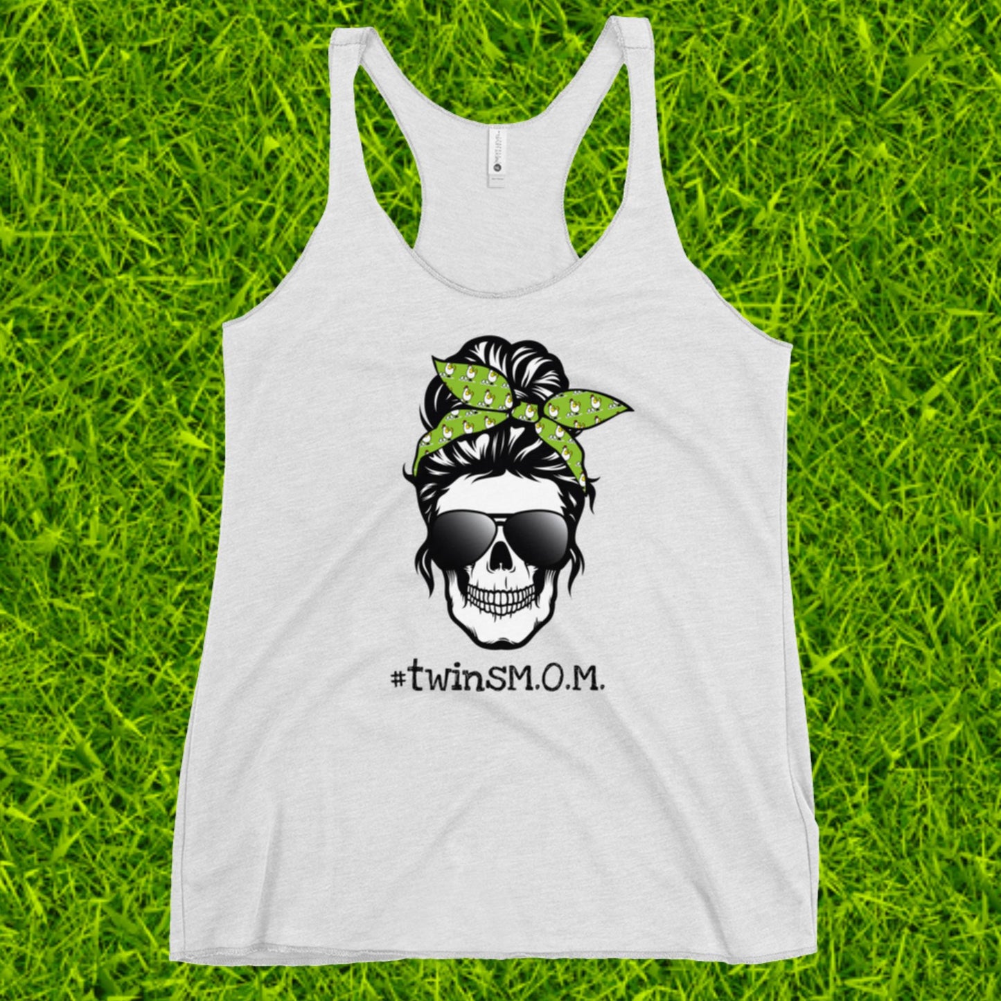 Women's Racerback Tank | #twinsM.O.M.