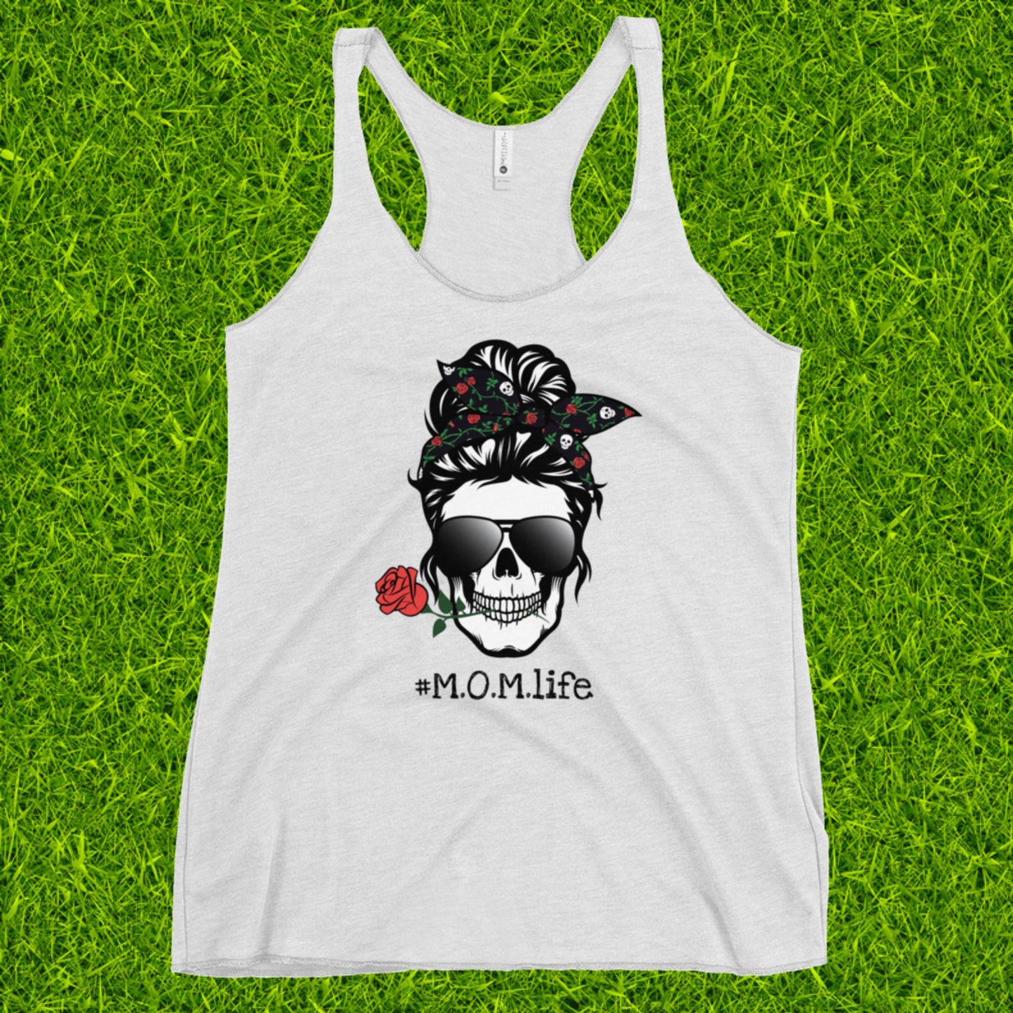 Women's Racerback Tank | #M.O.M.life