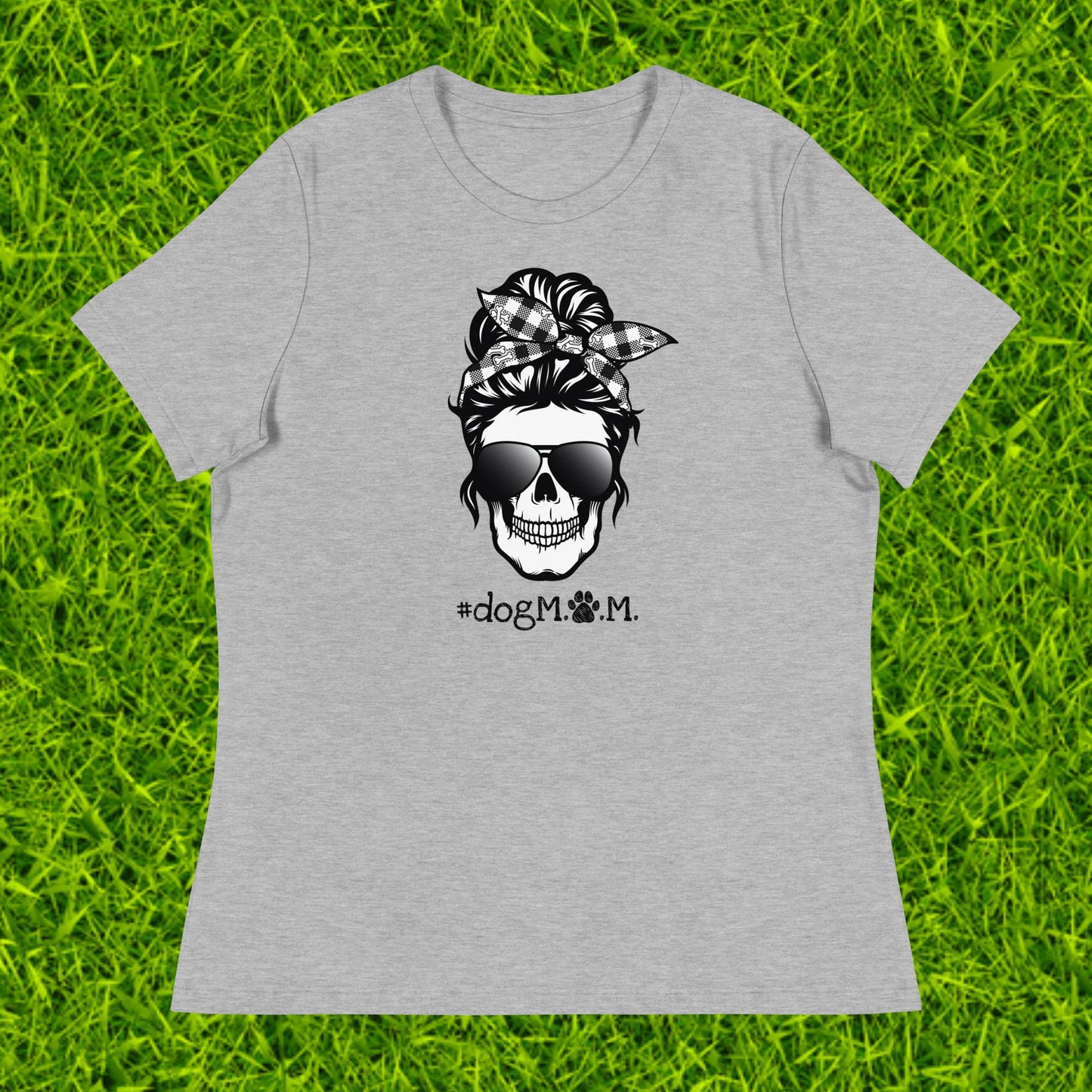 Women's Relaxed T-Shirt | #dogM.O.M. 2