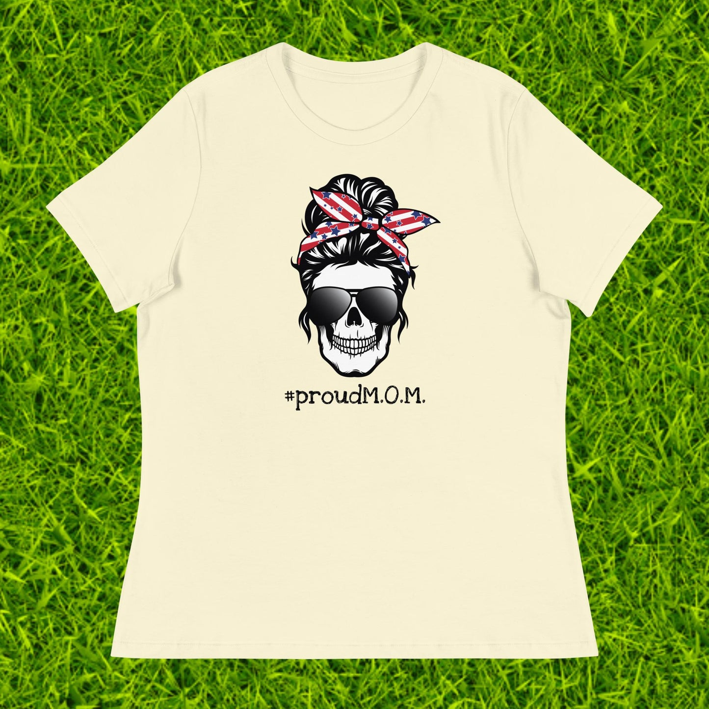 Women's Relaxed T-Shirt | #proudM.O.M. 1