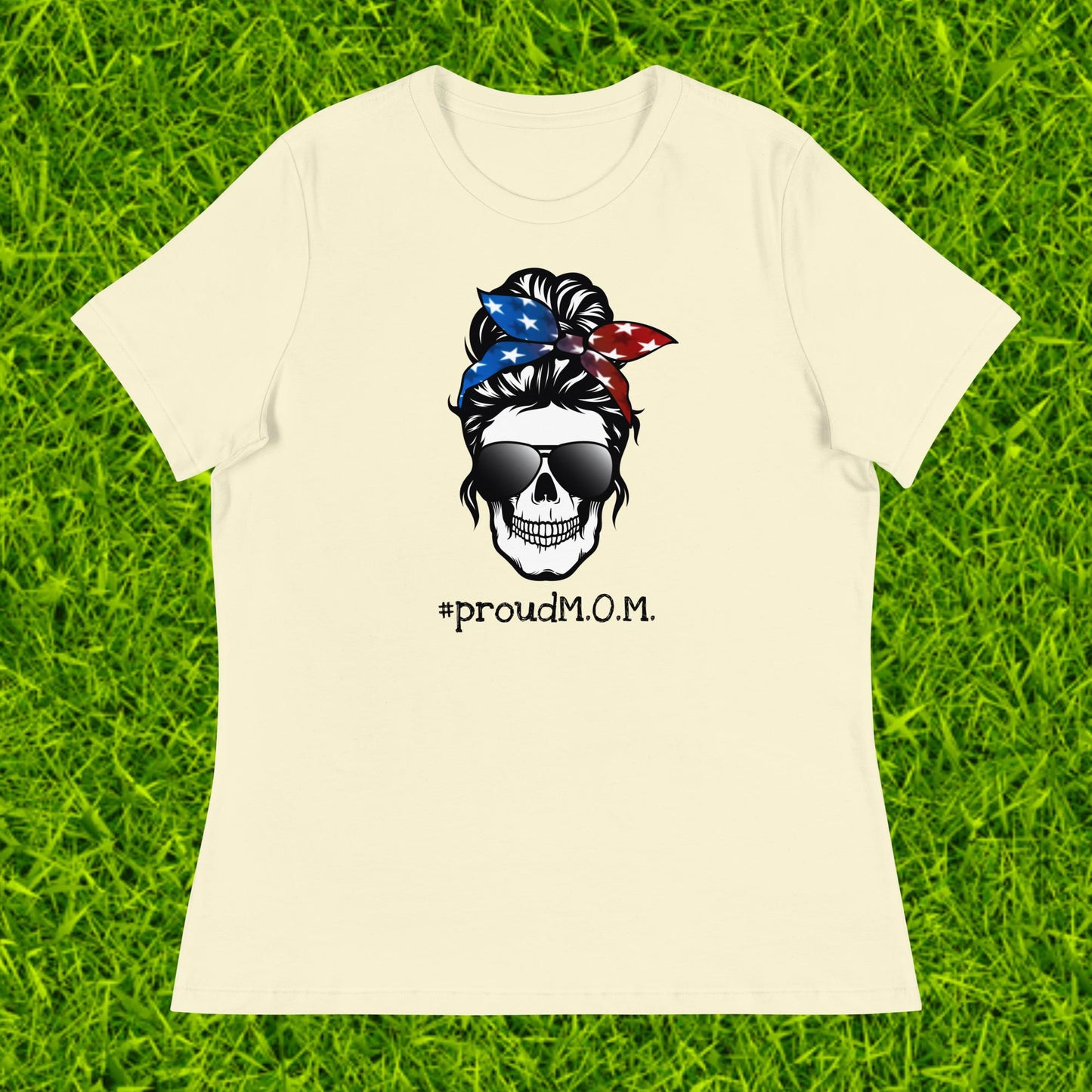 Women's Relaxed T-Shirt | #proudM.O.M. 2