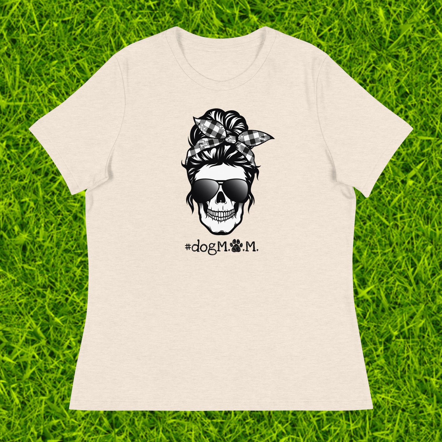 Women's Relaxed T-Shirt | #dogM.O.M. 2