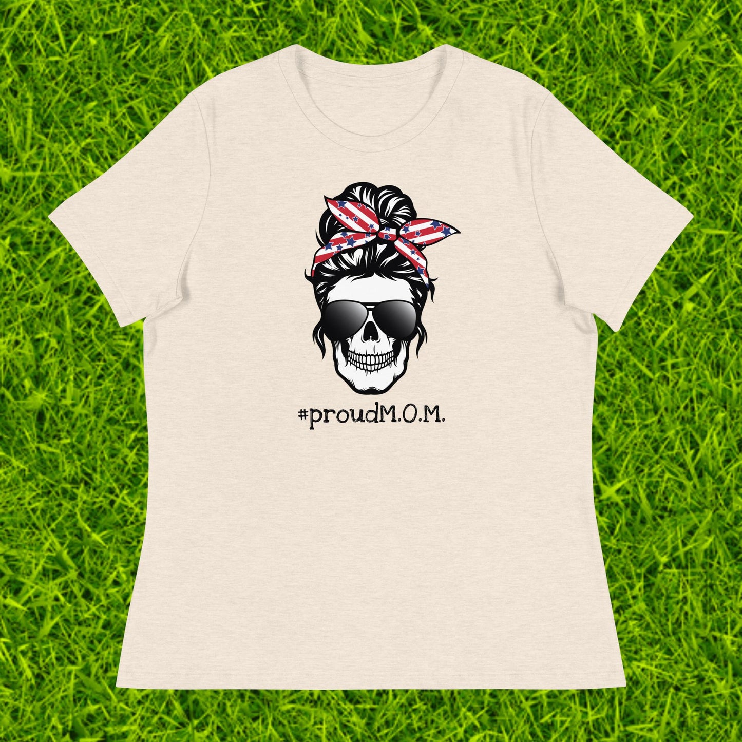Women's Relaxed T-Shirt | #proudM.O.M. 1