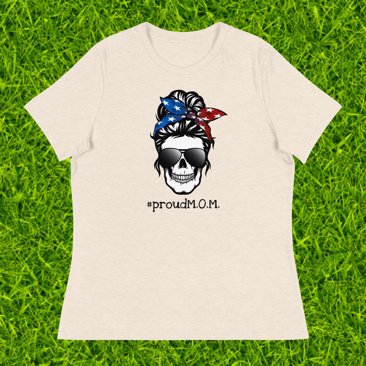 Women's Relaxed T-Shirt | #proudM.O.M. 2