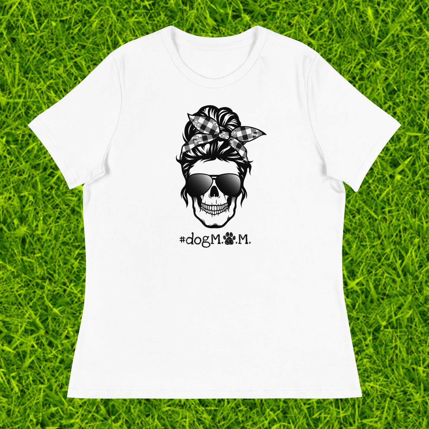 Women's Relaxed T-Shirt | #dogM.O.M. 2