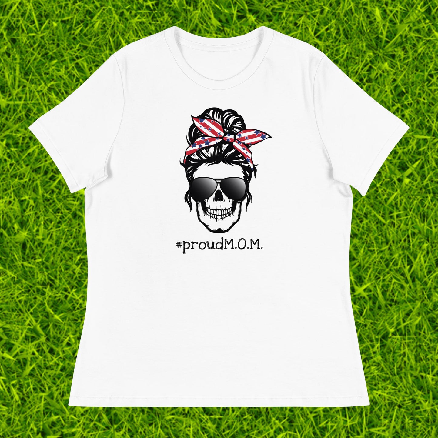 Women's Relaxed T-Shirt | #proudM.O.M. 1