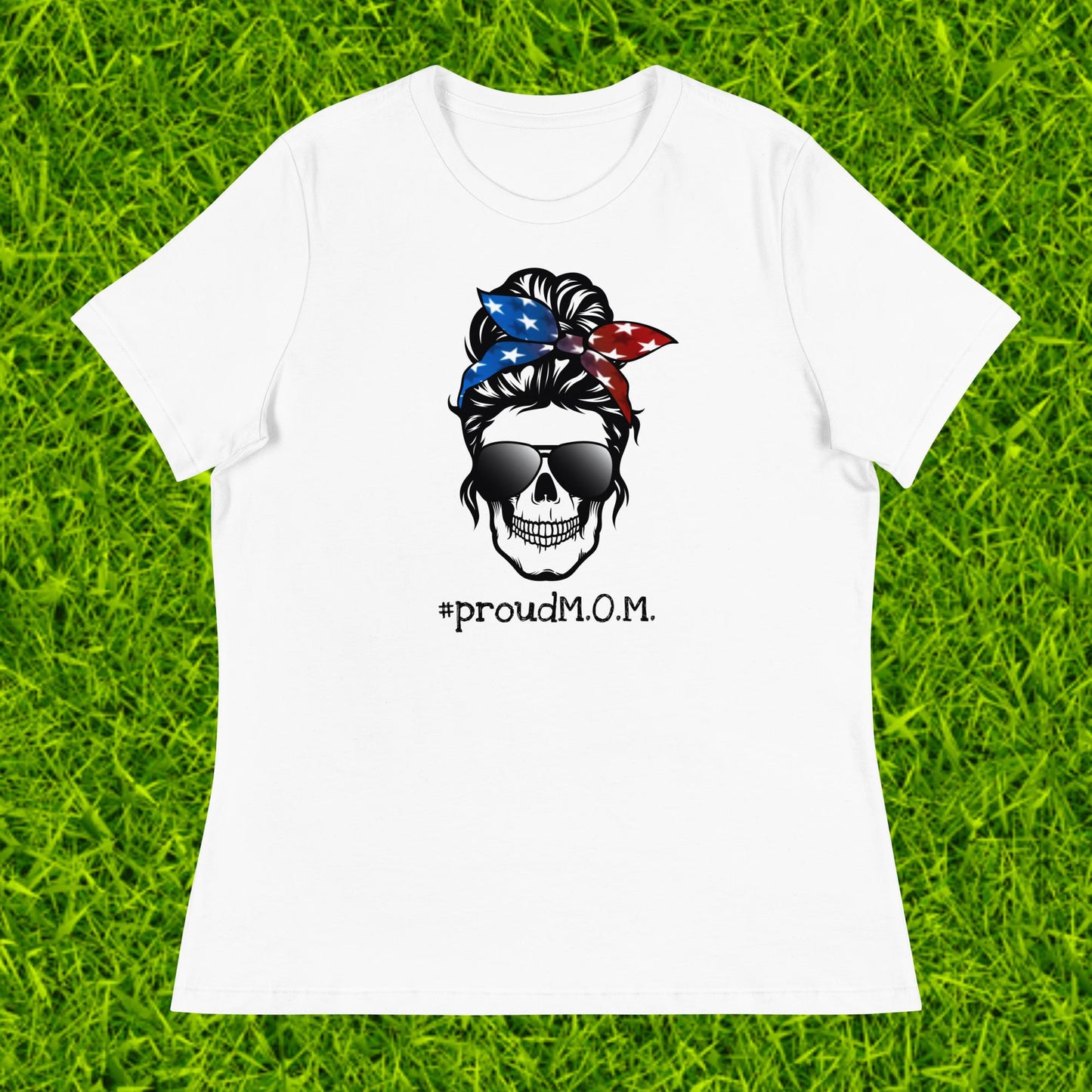 Women's Relaxed T-Shirt | #proudM.O.M. 2