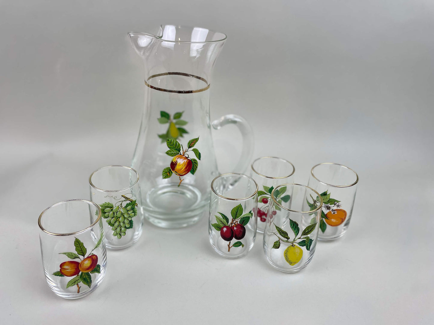 West Virginia Glass Co. Juice Set - PICK UP ONLY