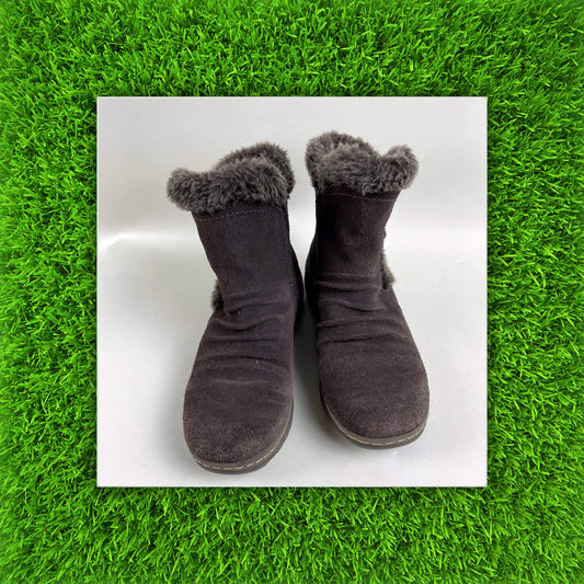 Bare Traps Fur-Lined Booties Size 7.5