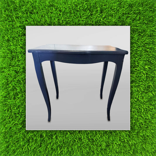 Blue Rectangular Side Table - PICK UP ONLY