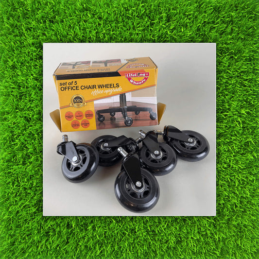 Roller Blade Style Office Chair Wheels