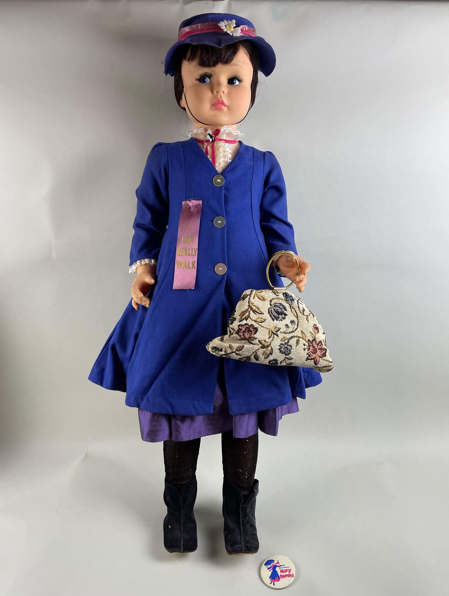 Mary Poppins 1966 Horsman Playpal 36" Walking Doll - PICK UP ONLY